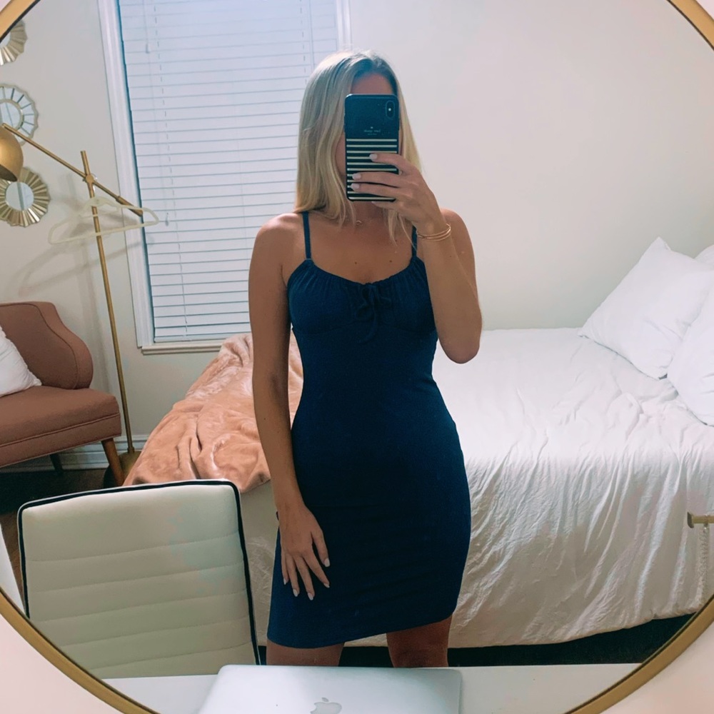 Blue mini dress!